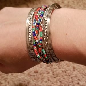 Multicolored Beaded bracelet